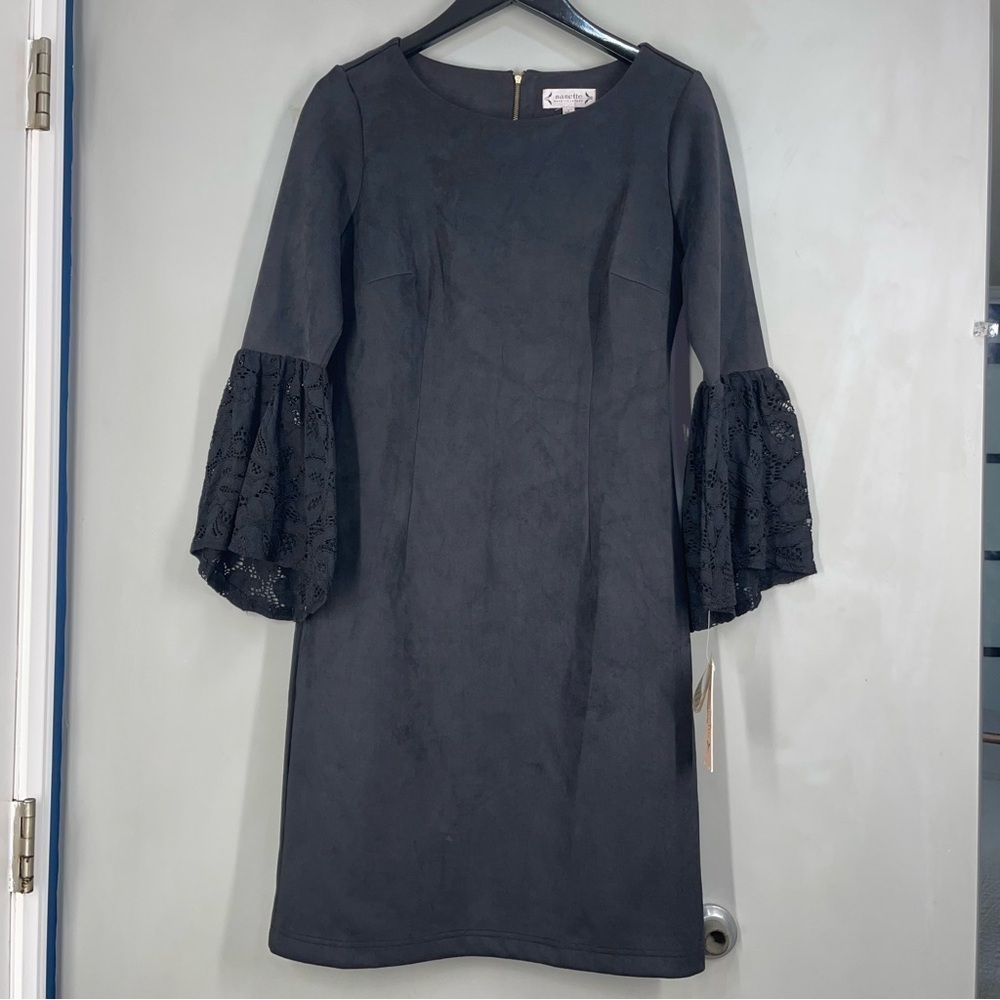 NWT Nanette Lepore Eastern Opulence Black
Sheath Dress Women Size 6